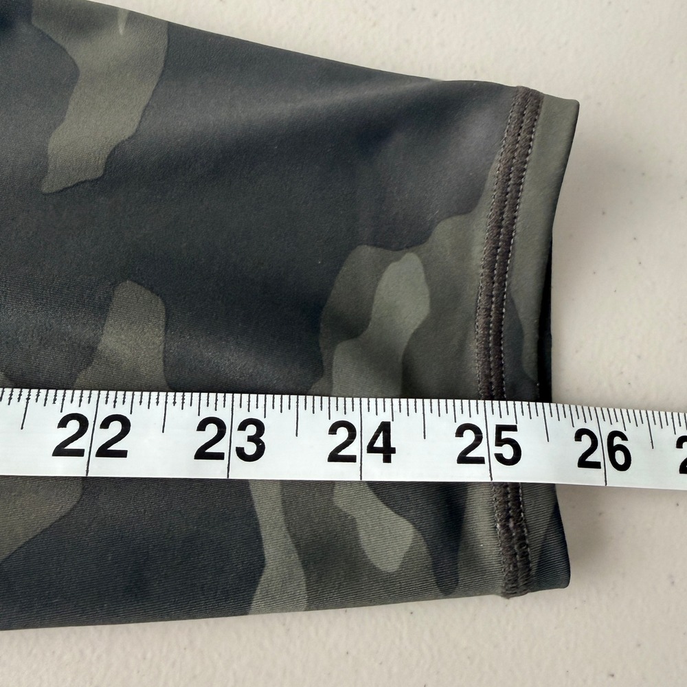 Athleta Camo High Rise Pocket Leggings Small Green Gray Camouflage - Picture 8 of 8